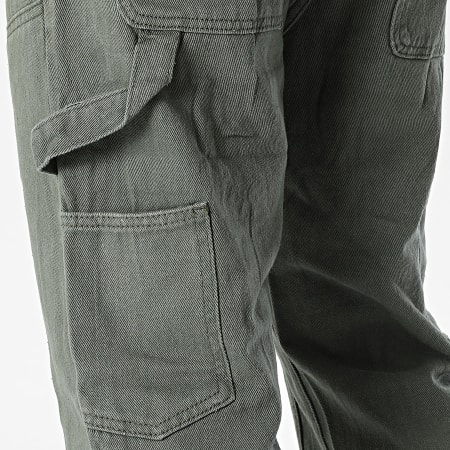 Frilivin - Jean Relaxed Fit Vert Kaki