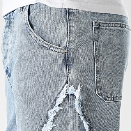 Frilivin - Jeans baggy con lavaggio blu