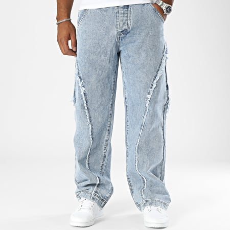 Frilivin - Blauwe Baggy Jeans