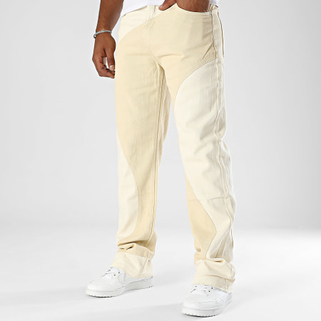 Frilivin - Jean Relaxed Fit Beige