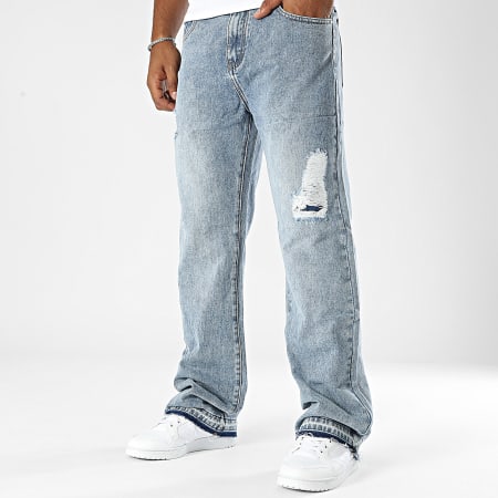 Frilivin - Jeans relaxed fit in denim blu