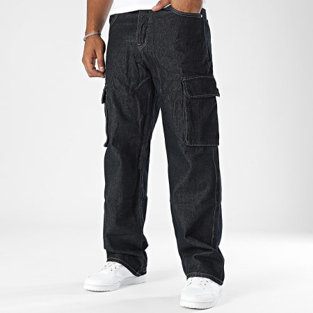 Frilivin - Raw Blue Baggy Jean Cargo Pants