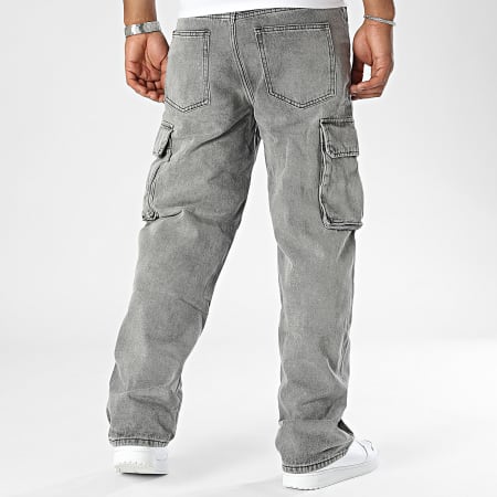 Frilivin - Cargo Pants Baggy Jeans Gris