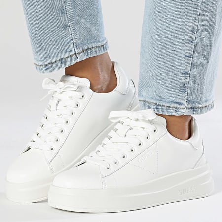 Guess - Sneakers Mujer FLFELBLEA12 Blanco