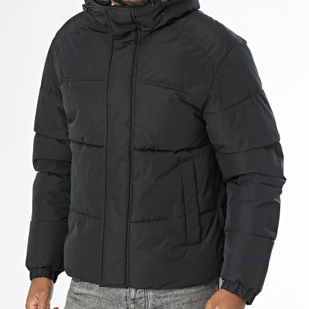 Jack And Jones - Giacca Bradley con cappuccio nero