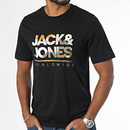 Jack And Jones - Set van 5 Grijs Wit Zwart Navy Groen Fles T-shirts