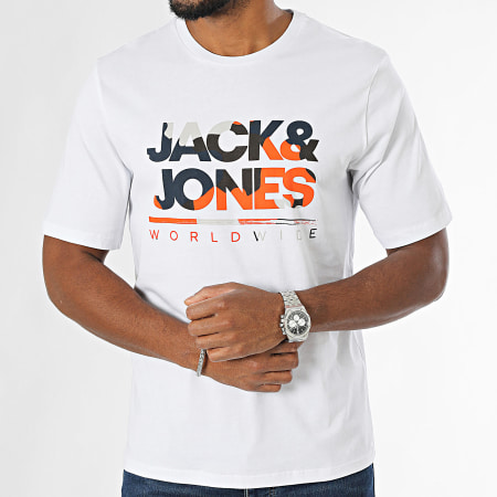 Jack And Jones - Set van 5 Grijs Wit Zwart Navy Groen Fles T-shirts