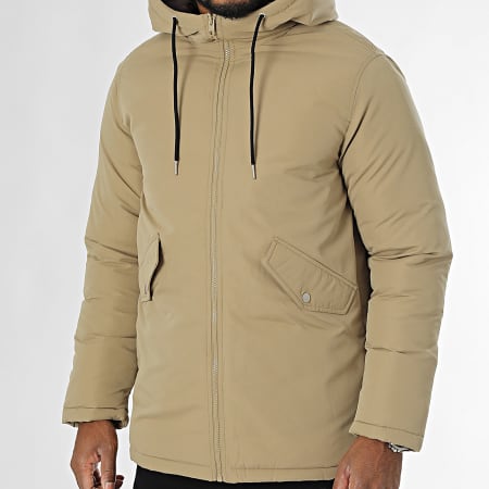 Jack And Jones - Parka con cappuccio Camel Loop