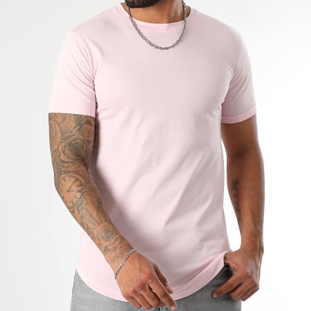 Tee Shirt Bas Arrondi 3543 Rose