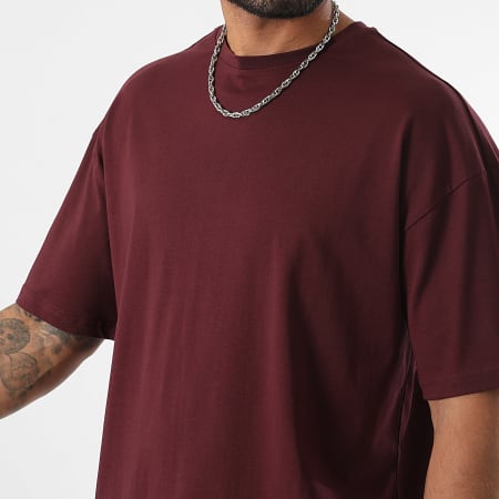 LBO - Tee Shirt Oversize Large 3557 Bordeaux