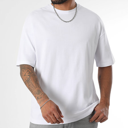 LBO - Lote de 2 camisetas grandes 3562 Blanco Botella Verde
