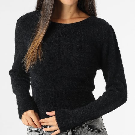 Only - Jersey Mujer Ella Piumo Negro