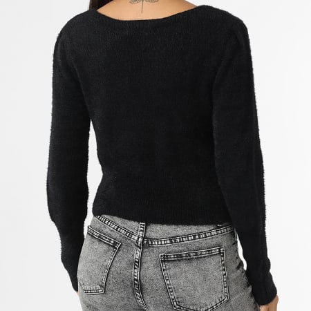 Only - Jersey Mujer Ella Piumo Negro