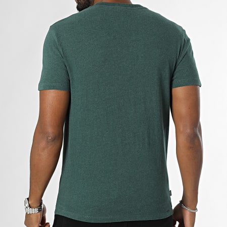 Superdry - Maglietta Essential con ricamo del logo M1011245A verde bottiglia con trattamento termico