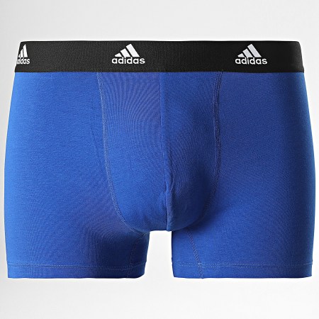 Adidas Sportswear - Lot De 3 Boxers IU8669 Noir Blanc Bleu Roi