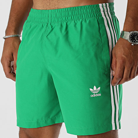 Adidas Originals - Ori 3 Strepen Zwemshort IY1552 Groen