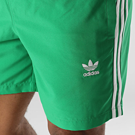 Adidas Originals - Ori 3 Strepen Zwemshort IY1552 Groen