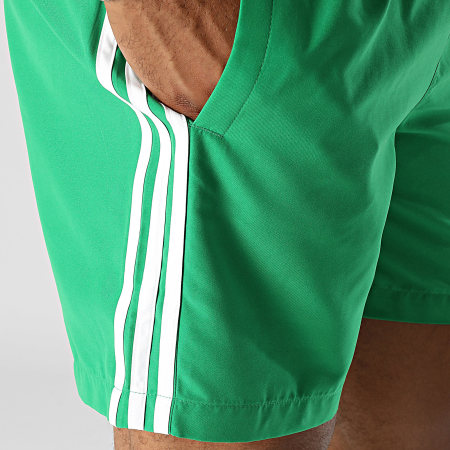 Adidas Originals - Pantaloncini da bagno Ori 3 Stripes IY1552 Verde