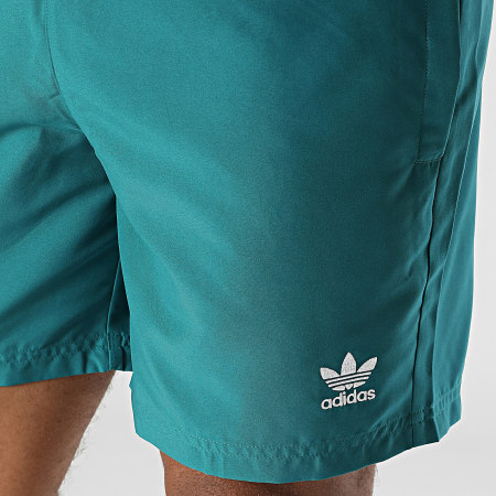 Adidas Originals - Traje de baño Ori Solid IY1568 Azul petróleo