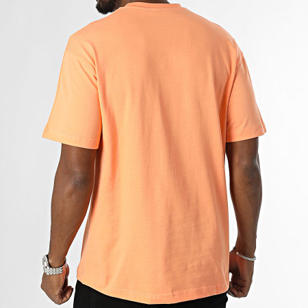 ADJ - Tee Shirt Oversize Coeur Chic Orange