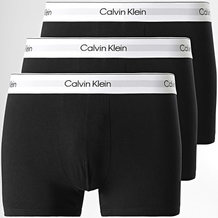 Calvin Klein - Juego de 3 calzoncillos negros NB3963A