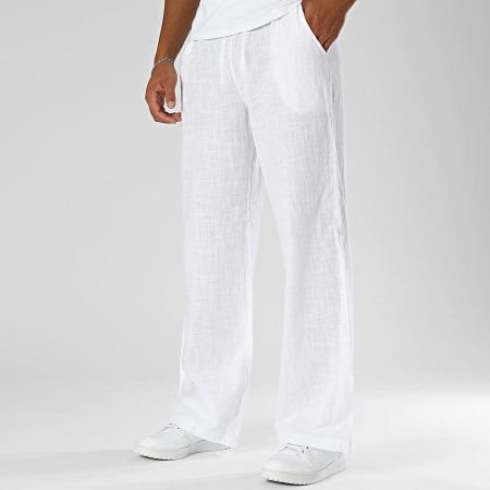 Frilivin - Pantalones relaxed fit Blanco