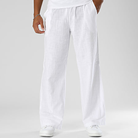 Frilivin - Pantalones relaxed fit Blanco