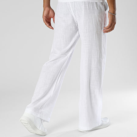 Frilivin - Pantalones relaxed fit Blanco