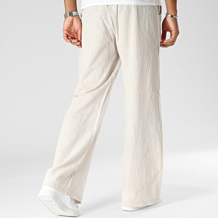 Frilivin - Pantalones relaxed fit Beige claro