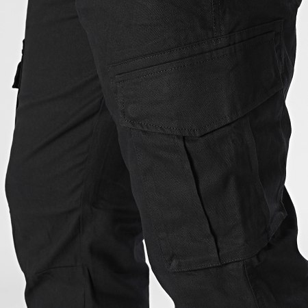 Frilivin - Pantalones cargo negros