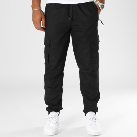 Frilivin - Pantalones cargo negros