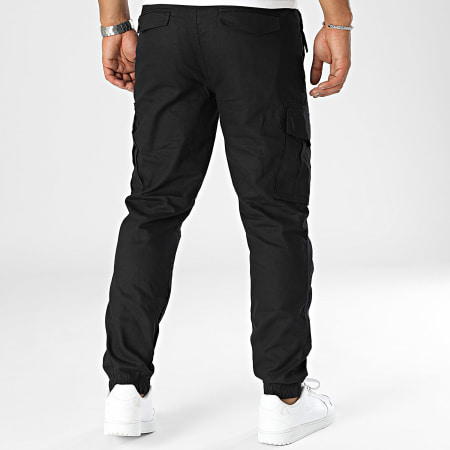 Frilivin - Pantalones cargo negros