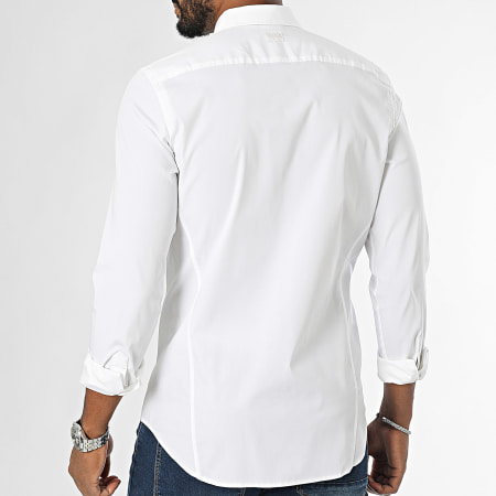 G-Star - Camicia Kent Slim a maniche lunghe D25176-D701 Bianco