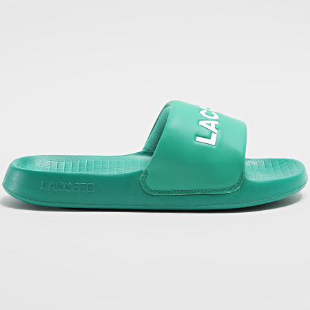 Claquette lacoste verte clearance