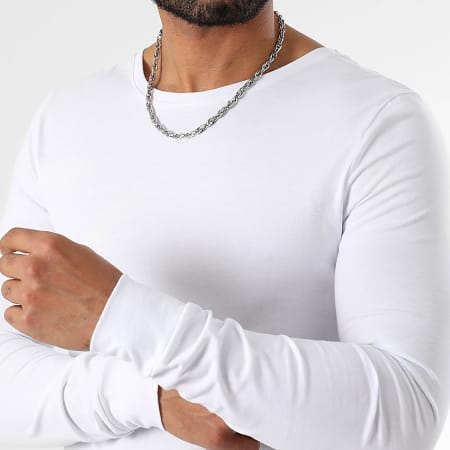 LBO - Lote de 2 camisetas de manga larga 3535 Negro Blanco