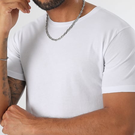 LBO - Tee Shirt Col Rond 3513 Blanc