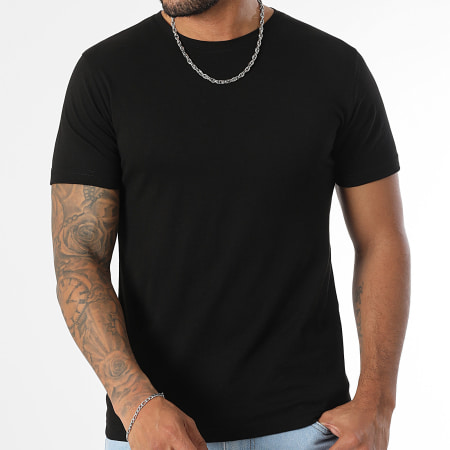 LBO - Tee Shirt Col Rond 3514 Noir