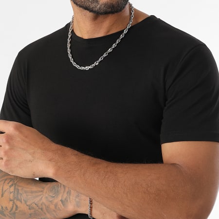 LBO - Tee Shirt Col Rond 3514 Noir