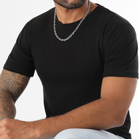 LBO - Tee Shirt Col Rond 3514 Noir
