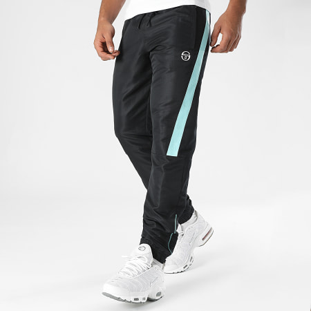 Sergio Tacchini - Diagonalley 40776 Pantaloni da jogging nero azzurro