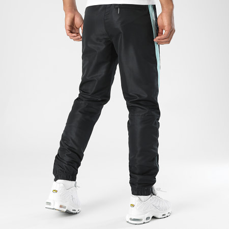 Sergio Tacchini - Diagonalley 40776 Pantalón de chándal negro azul claro