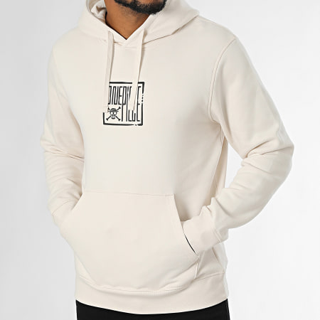 One Piece - Kanagawa Beige Hoodie