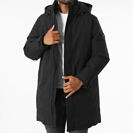 Tommy Hilfiger - Parka con capucha Tech Padded 7369 Negro