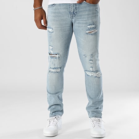 Tommy Jeans - Scanton Slim Jeans 0673 Lavado Azul