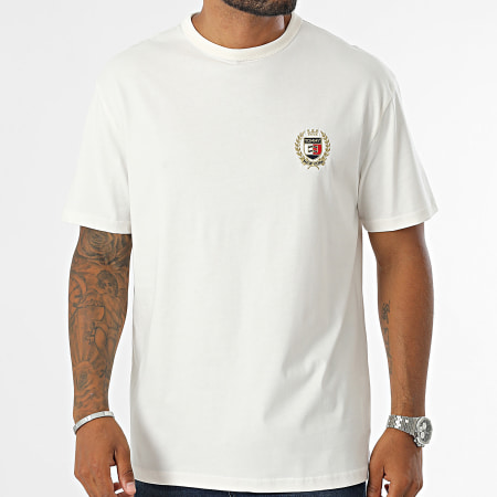 Tommy Jeans - Vlaggen T-shirt 9687 Beige