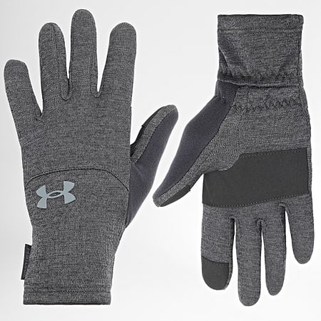 Under Armour - Guantes 1365958 Gris Carbón Heather