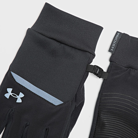 Under Armour - Guantes 1373284 Negro reflectante