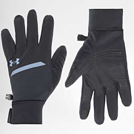 Under Armour - Guantes 1373284 Negro reflectante