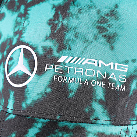 AMG Mercedes - MAPF1 Tie Dye Trucker Cap 701227112 Verde chiaro Nero