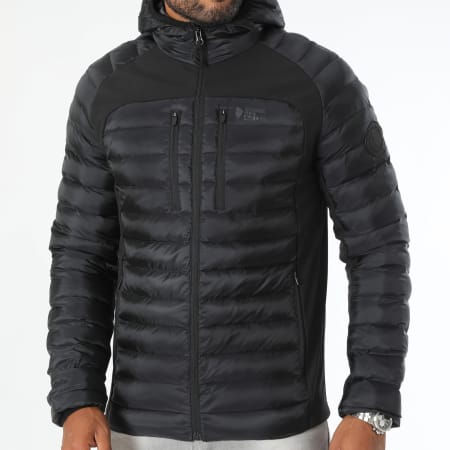 Comme Des Loups - Chaqueta con capucha Colorado Negra